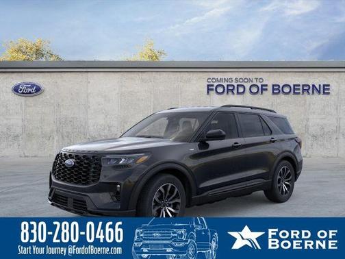 Agate Black Metallic 2026 Ford Explorer ST-Line