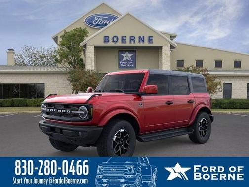 Red 2026 Ford Bronco Outer Banks