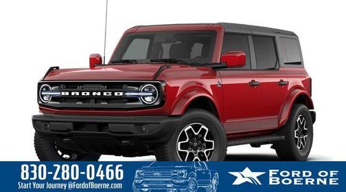Red 2026 Ford Bronco Outer Banks