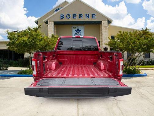 Red 2021 Ford F-150 Lariat