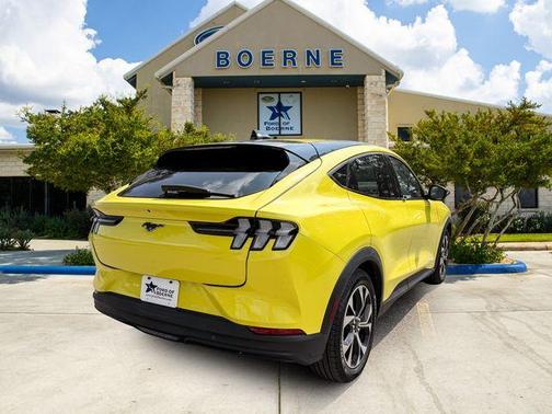 Yellow 2025 Ford Mustang Mach-E Select