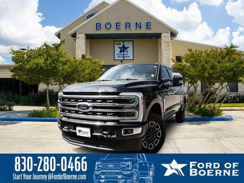 Agate Black Metallic 2024 Ford F-350 Platinum