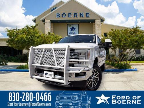 White Platinum Clearcoat Metallic 2019 Ford F-250 Lariat