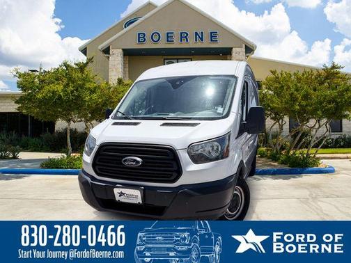Oxford White 2019 Ford Transit-250 148 WB Medium Roof Cargo
