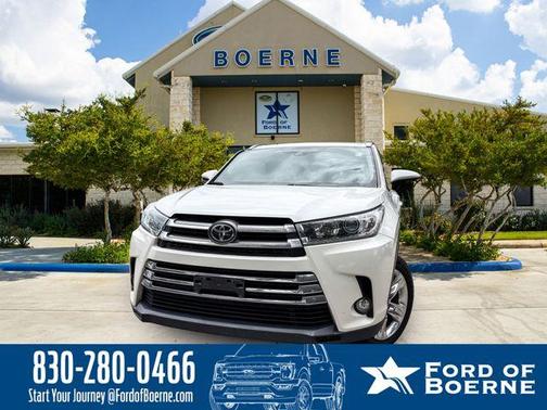 Blizzard Pearl 2018 Toyota Highlander Limited