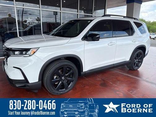 White 2025 Honda Pilot Black Edition