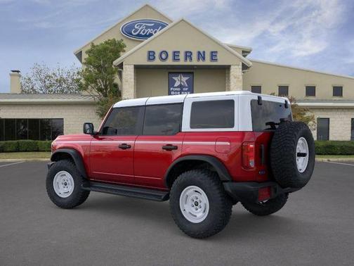 Ruby Red Metallic Tinted Clearcoat 2026 Ford Bronco Heritage Edition