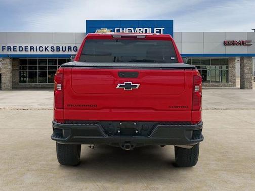 Red 2026 Chevrolet Silverado 1500 Custom Trail Boss