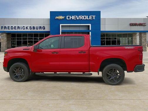 Red 2026 Chevrolet Silverado 1500 Custom Trail Boss