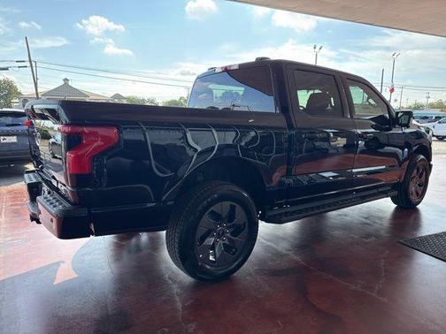 Blue Metallic 2025 Ford F-150 Lightning Flash