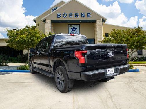 Blue Metallic 2025 Ford F-150 Lightning Flash