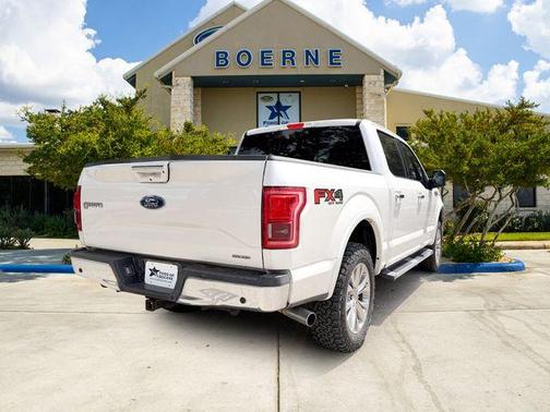 White Platinum Clearcoat Metallic 2016 Ford F-150 Lariat