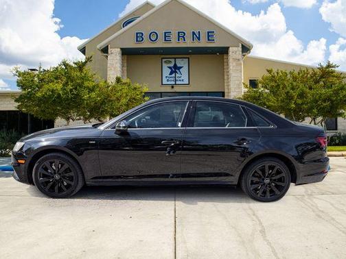Mythos Black Metallic 2018 Audi A4 2.0T ultra Premium