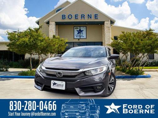 Modern Steel Metallic 2018 Honda Civic EX-T