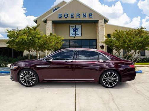 Burgundy 2019 Lincoln Continental Select