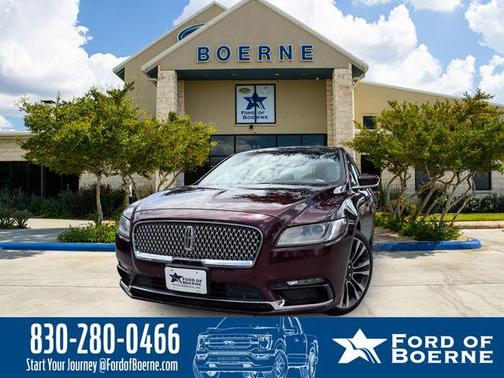 Burgundy 2019 Lincoln Continental Select