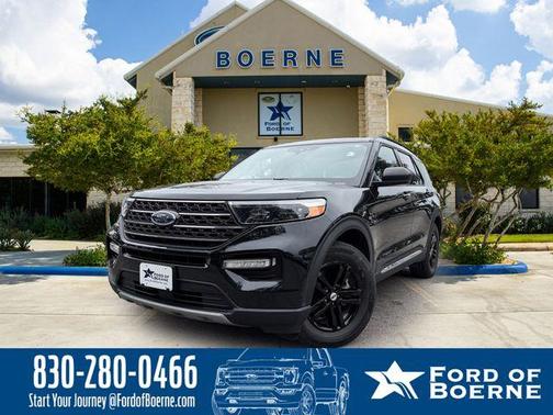 Black Metallic 2023 Ford Explorer XLT