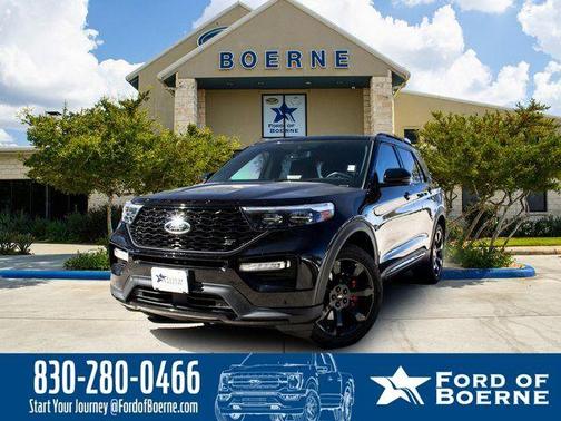 Agate Black Metallic 2023 Ford Explorer ST