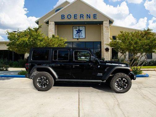 Black Clearcoat 2025 Jeep Wrangler 4xe Rubicon