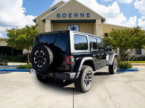 Black Clearcoat 2025 Jeep Wrangler 4xe Rubicon