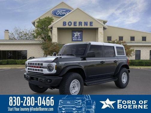 Shadow Black 2026 Ford Bronco Heritage Edition