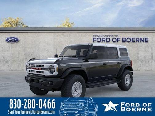 Shadow Black 2026 Ford Bronco Heritage Edition