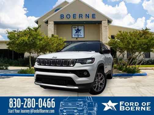 Bright White Clearcoat 2025 Jeep Compass Limited