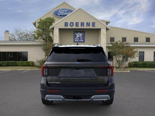 Agate Black Metallic 2026 Ford Explorer Platinum