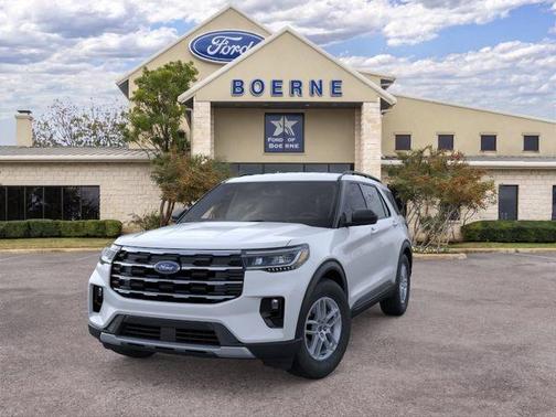 Space White Metallic 2026 Ford Explorer Active