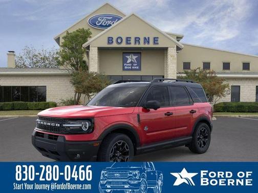 Ruby Red Metallic Tinted Clearcoat 2026 Ford Bronco Sport Outer Banks