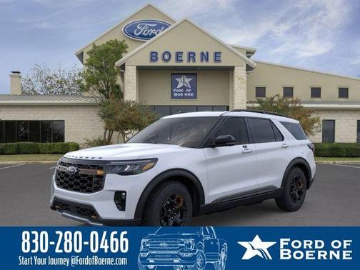 Space White Metallic 2026 Ford Explorer Tremor