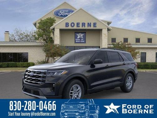 Agate Black Metallic 2026 Ford Explorer Active