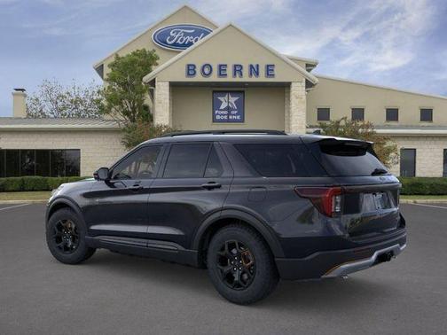 Agate Black Metallic 2026 Ford Explorer Tremor