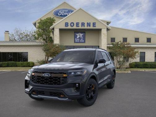 Agate Black Metallic 2026 Ford Explorer Tremor