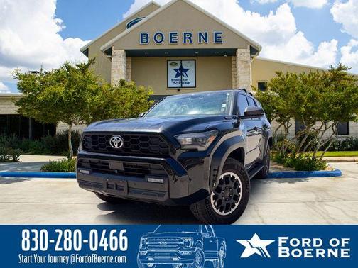 Black 2025 Toyota 4Runner Hybrid TRD