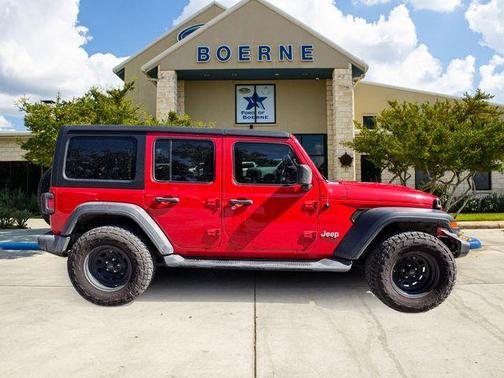 Firecracker Red Clearcoat 2020 Jeep Wrangler Unlimited Sport