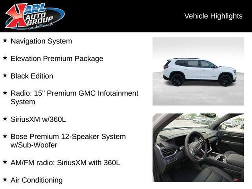 2025 GMC Acadia FWD Elevation