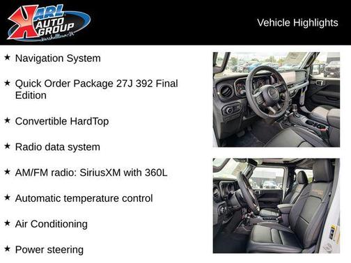 2025 Jeep Wrangler Rubicon 392 Final Edition