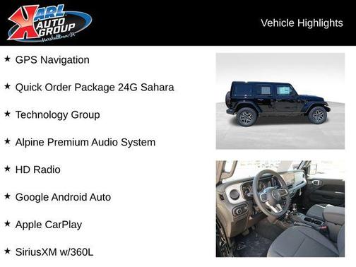 2025 Jeep Wrangler 4-Door Sahara 4x4