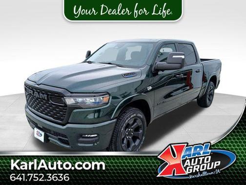 Serrano Green Metallic 2026 RAM 1500 Big Horn/Lone Star