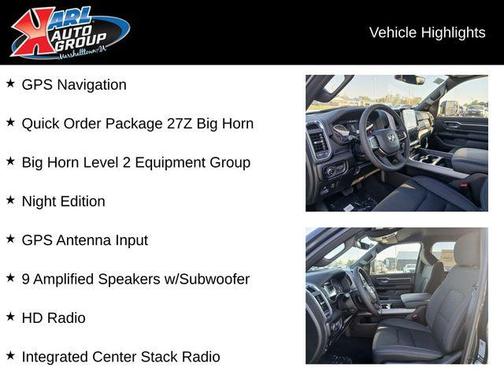 2026 RAM 1500 Big Horn/Lone Star