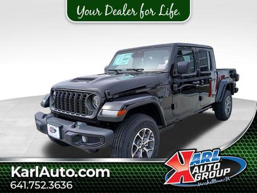 Black Clearcoat 2026 Jeep Gladiator Sport S