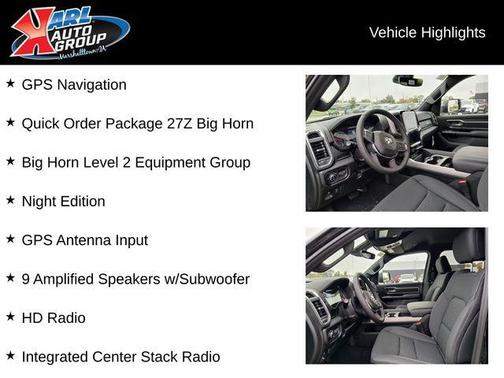 2026 RAM 1500 Big Horn/Lone Star