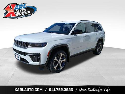 Bright White Clearcoat 2026 Jeep Grand Cherokee L Limited