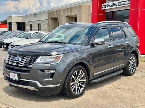Magnetic Metallic 2018 Ford Explorer Platinum