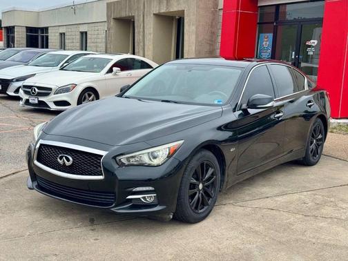 Black Obsidian 2017 INFINITI Q50 2.0T Premium
