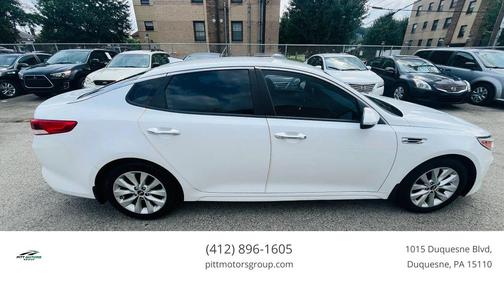 Snow White Pearl 2018 Kia Optima LX