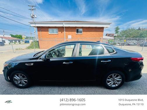Ebony Black 2016 Kia Optima LX