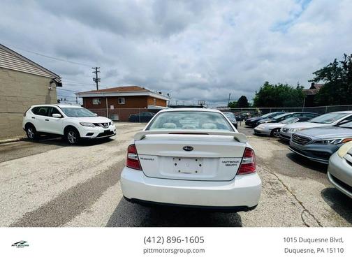 Satin White Pearl 2005 Subaru Outback 3.0 R