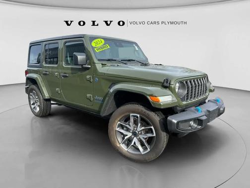Sarge Green Clearcoat 2024 Jeep Wrangler 4xe Sport